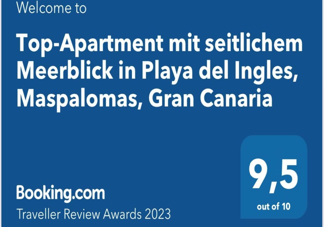 Top-Apartment, 4 Og, Seitlicher Meerblick, Mit 1 Schlafzimmer Im Herzen Von Playa Del Ingles , Gran Canaria מראה חיצוני תמונה